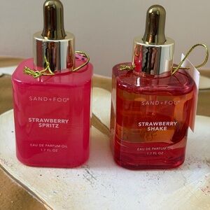 SAND+FOG Strawberry Spritz & Strawberry Shake Eau de Parfum Oil - Pink/Red